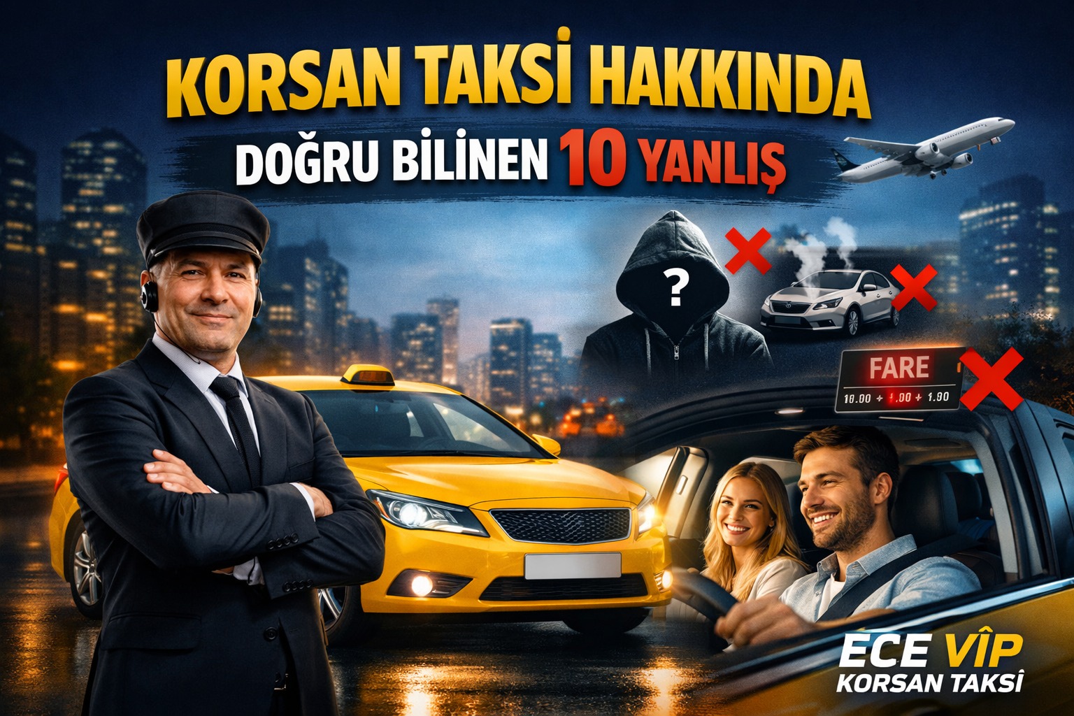 Korsan Taksi Hakkında Doğru Bilinen 10 Yanlış