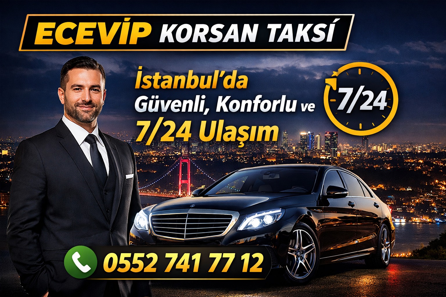 ECEVİP Korsan Taksi ile İstanbulda Güvenli ve Konforlu Ulaşım
